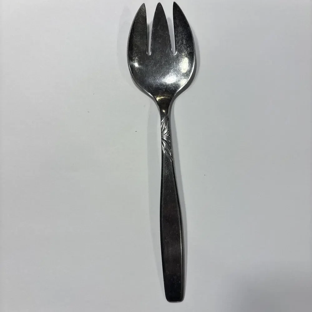 Vintage Supreme Stainless USA Swirl Flatware Lot 19 Forks Spoons Knives Oneida